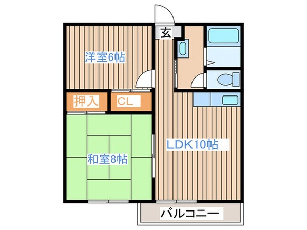 ドエルアルテミスの物件間取画像